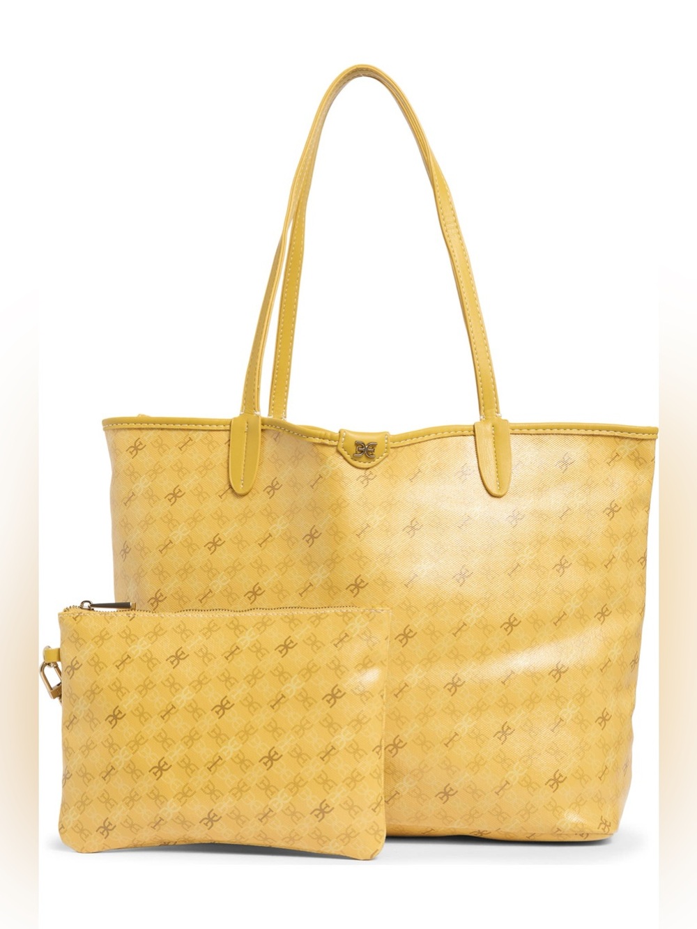 NWT SAM EDELMAN Harper Monogram Medium Shopper Tote Bag